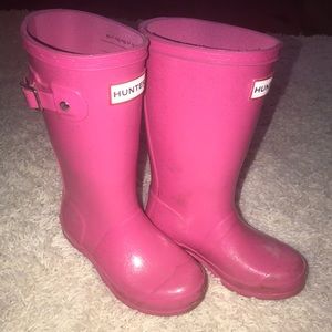 Kids hunter rain boots